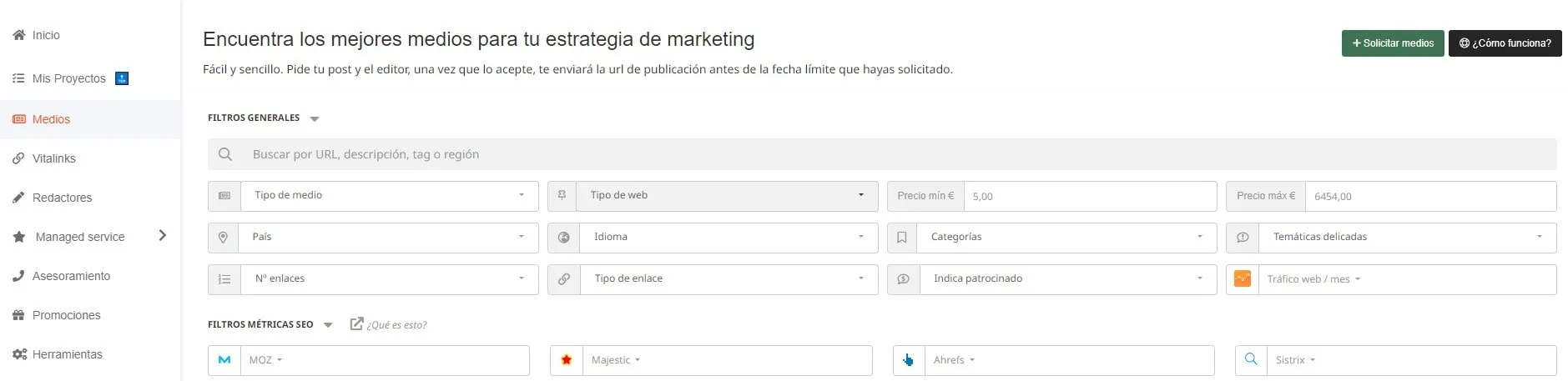 buying SEO links on Publisuites